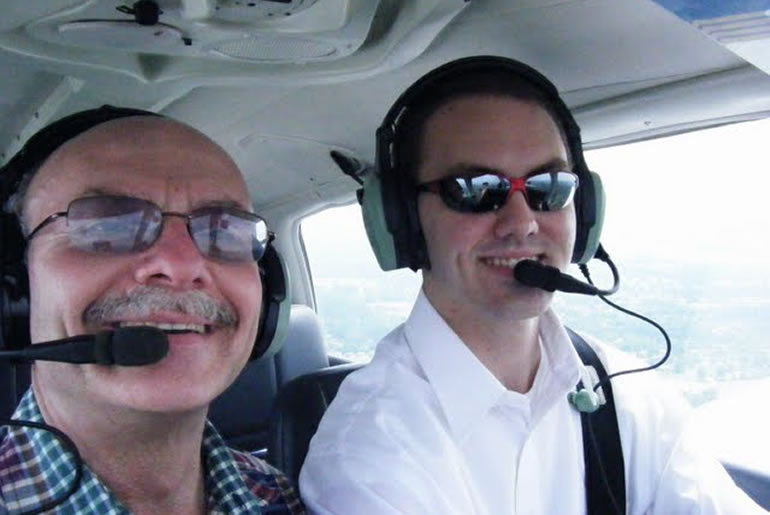 Father Son First Flight