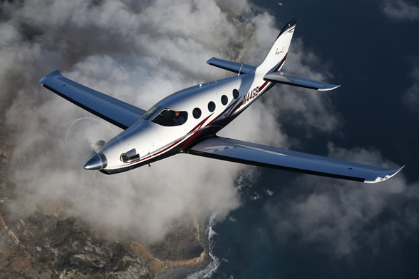 Flying over Coastline