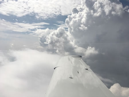 Wing in the Clouds